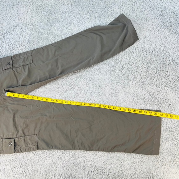 Clothing Arts Pants Mens 32x32 Grey Adventure Traveler Cargo Pick Pocket Proof - Picture 4 of 10